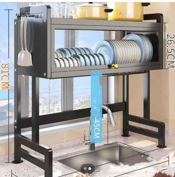 ESCURRIDOR DE PLATOS CON TAPA DE 65 cm - Imagen 2